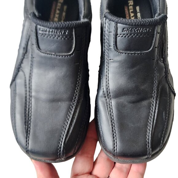 Skechers Grambler - Wallace Relaxed Fit Black 96311L Little Boys Size 1 US - Picture 4 of 11